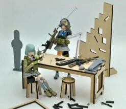 TomyTec Little Armory 1/12 LD015 Shooting Range B -Bandai Sales Store tmt28879 10