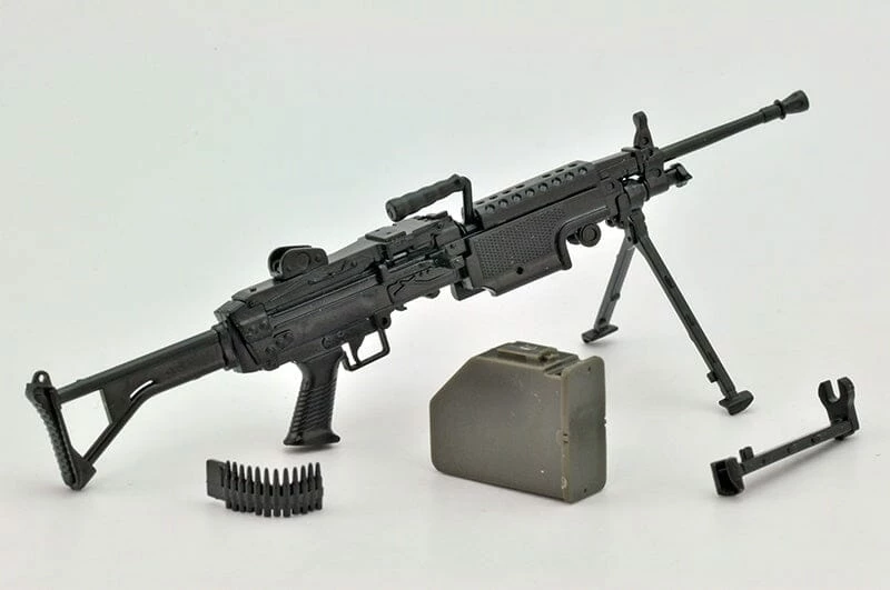 TomyTec Little Armory 1/12 LA046 5.56mm Machine Gun 4 TomyTec Little Armory 1/12 LA046 5.56mm Machine Gun - Image 2