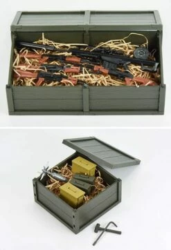 TomyTec Little Armory 1/12 LD021 Military Hard Case B2 -Bandai Sales Store tmt30001 1