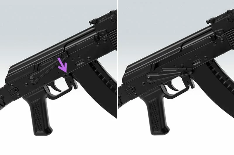 TomyTec Little Armory 1/12 LA060 AK74M Type Assault Rifle 9 TomyTec Little Armory 1/12 LA060 AK74M Type Assault Rifle - Image 7