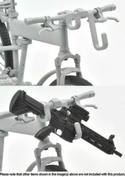TomyTec Little Armory 1/12 LM008 Montague Paratrooper Folding MTB Bike (Plastic Model Version) -Bandai Sales Store tmt30756 10