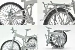 TomyTec Little Armory 1/12 LM008 Montague Paratrooper Folding MTB Bike (Plastic Model Version) -Bandai Sales Store tmt30756 6