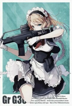TomyTec Little Armory 1/12 LADF03 Dolls Frontline GrG36 Automatic Rifle -Bandai Sales Store tmt31066 6