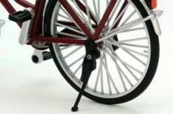 TomyTec Little Armory 1/12 LM005 Commuting Bicycle Defense School Maroon -Bandai Sales Store tmt31211 4