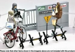 TomyTec Little Armory 1/12 LD029 Concrete Defense School School Gate -Bandai Sales Store tmt31386 10