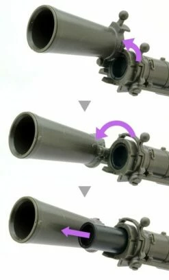 TomyTec Little Armory 1/12 LA073 84mm M2 Type Recoilless Rifle 25 TomyTec Little Armory 1/12 LA073 84mm M2 Type Recoilless Rifle -Bandai Sales Store tmt31536 6