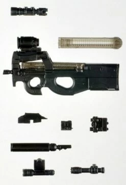 TomyTec Little Armory 1/12 LADF18 Dolls Frontline P90 Type Carbine -Bandai Sales Store tmt31710 2