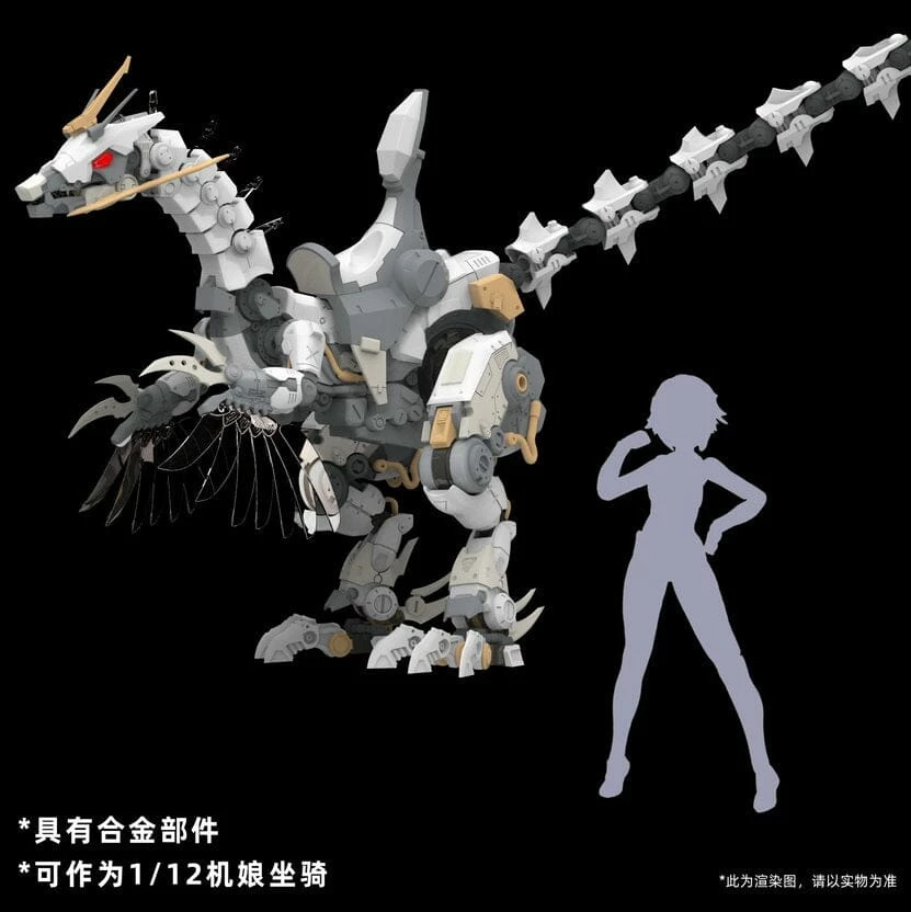 Mechanical Marvel 1/12 MA-051 Lado Raptor Model Kit 8 Mechanical Marvel 1/12 MA-051 Lado Raptor Model Kit - Image 6